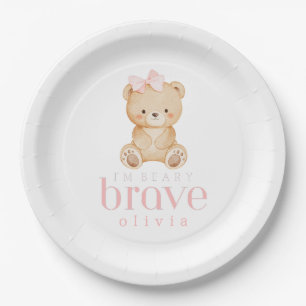 Assiettes En Carton enfance très courageuse cancer malade enfants nom