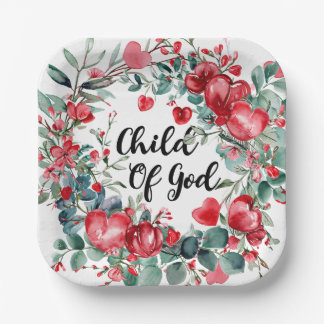 Assiettes En Carton Enfant De Dieu