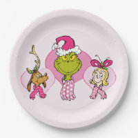 Équipage du Grinch en portrait rose de la Saint-Va