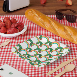 Assiettes En Carton Eric Carle Le très affamé Motif Caterpillar