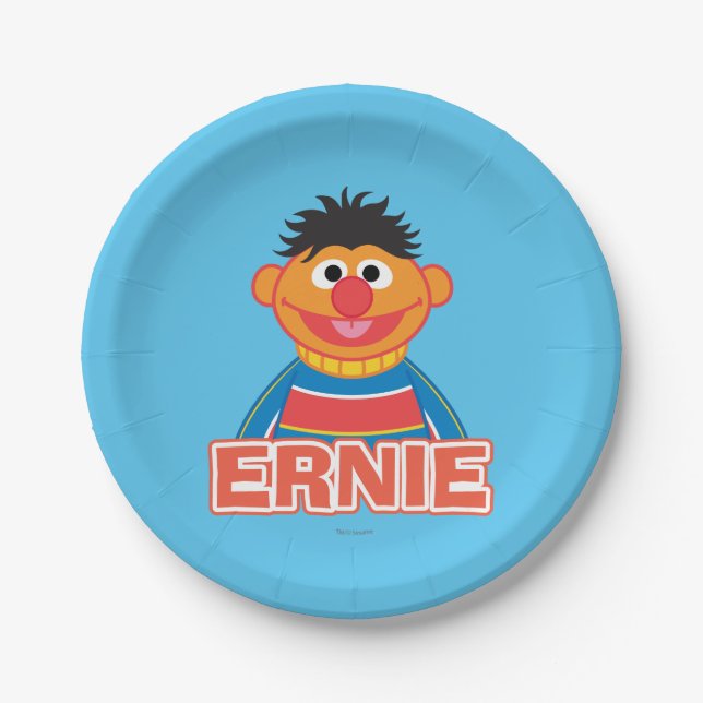 Assiettes En Carton Ernie Classic (Devant)