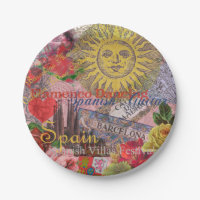 Espagne Sunshine Espagnol Travel Art