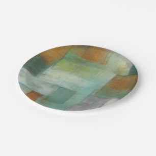 Assiettes En Carton Essence bleue II de lac