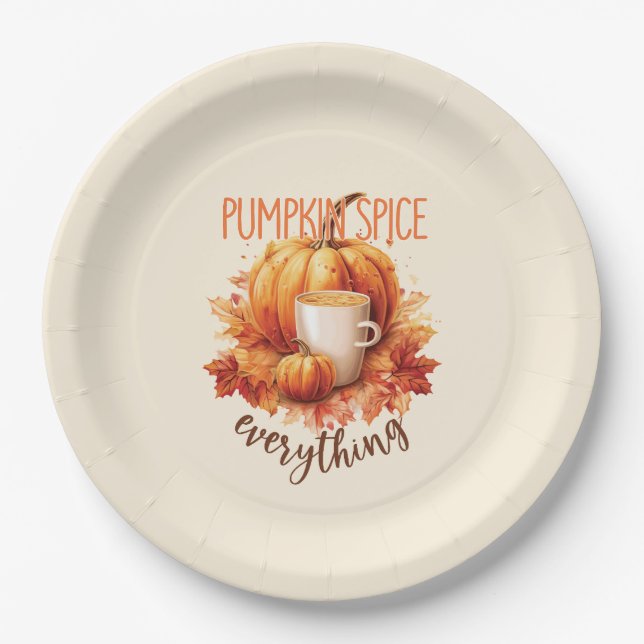 Assiettes En Carton Everything (Devant)