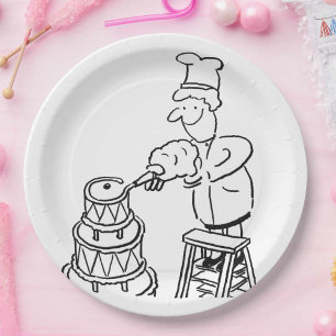 Assiettes En Carton Fabricant de gâteaux décorant Géant Gâteau
