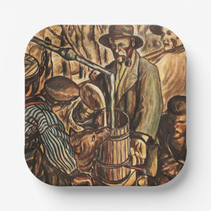 Assiettes En Carton Fabricants de moonshine produisant du whisky White
