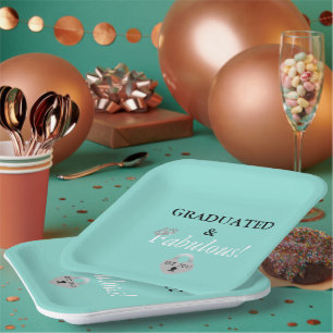 Assiettes En Carton Fabuleuse et diplômée Fête Tiara