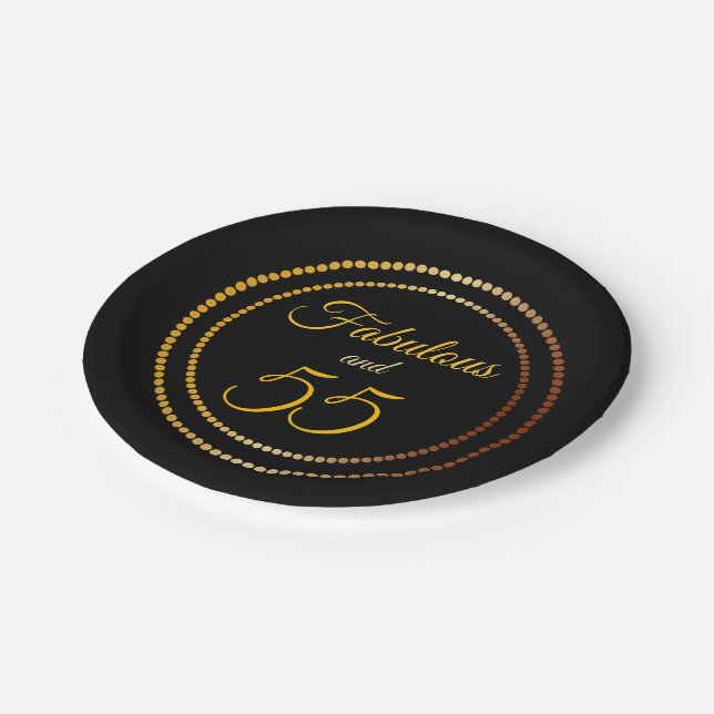 Assiettes En Carton Fabuleux et plaque à papier de 55 % pipe% (Angle)