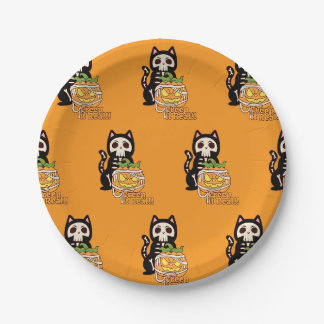 Assiettes En Carton 🎃 Faites-le vraiment effrayant ! 🐾