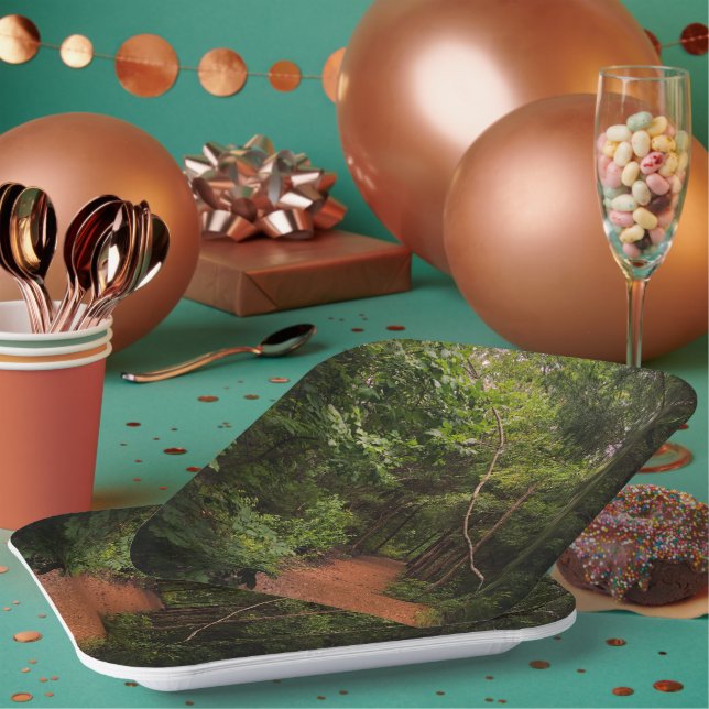 Assiettes En Carton Faites une randonnée ! Idée cadeau (Multi)