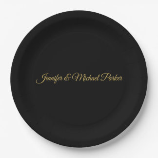 Assiettes En Carton Famille de caractères Modern Creative Script coule