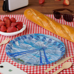 Assiettes En Carton Ferris Wheel