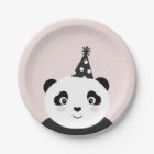 Fête Comme Une Plaque De Panda