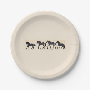 Assiettes En Carton Fête d'anniversaire de Cowboy