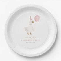 Fête d'anniversaire Minimaliste Silly Goose
