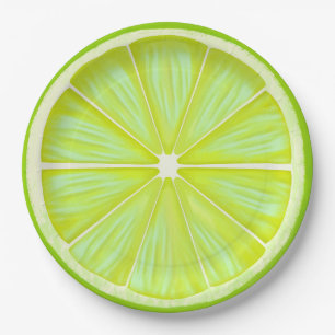 Assiettes En Carton Fête de cocktail Mule à la tranche de citron frais