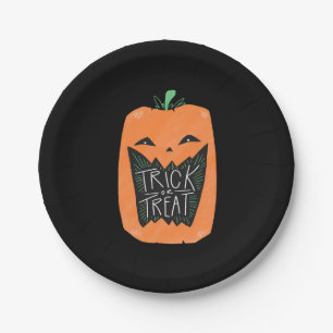Assiettes En Carton Fête de l'Halloween de la marque ou du Citrouille