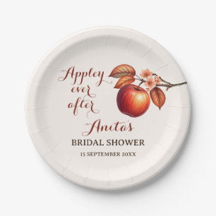 Assiettes En Carton Fête de mariage automnale Appley Ever After