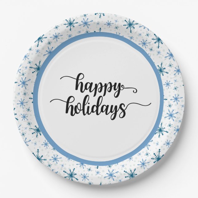 Assiettes En Carton Fête des fêtes Motifs (Devant)