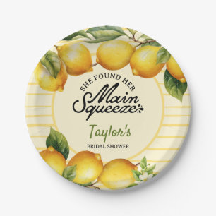 Assiettes En Carton Fête des mariées Lemon