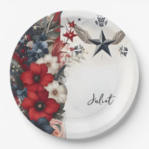Assiettes En Carton Fête des mariées militaire tactique de guerre de l