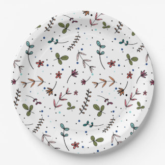 Assiettes En Carton Fête du jardin
