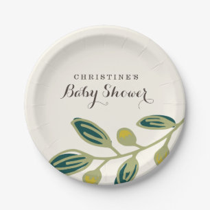 Assiettes En Carton Feuille moderne