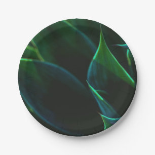 Assiettes En Carton Feuilles agaves