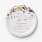 Fleur sauvage Calligraphie Fête des mariées Mauve