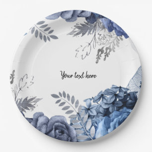 Assiettes En Carton Fleurs glam chic modernes pour toutes les occasion