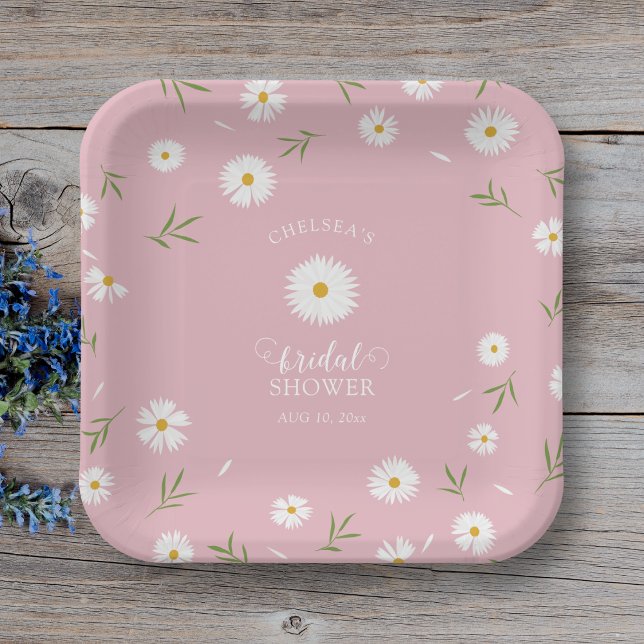 Assiettes En Carton Fleurs sauvages Feuillage Verdure Jardin Enterreme (Créateur téléchargé)