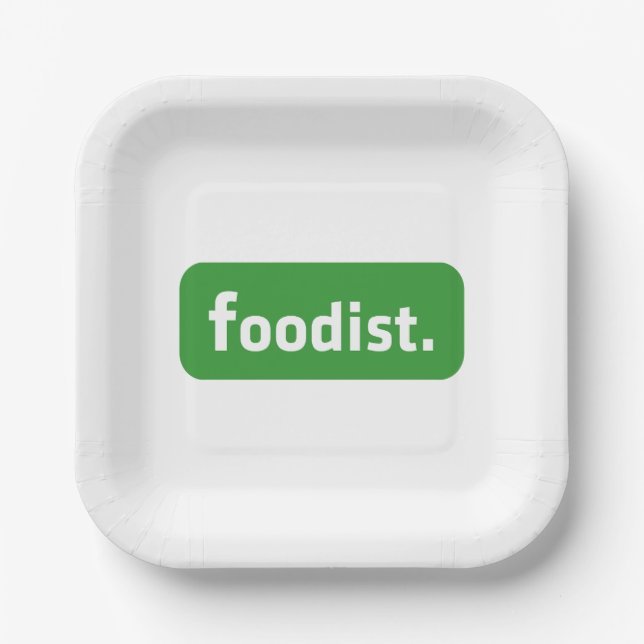 Assiettes En Carton Foodiste. (Recto)