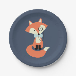 Assiettes En Carton Fox rouge de hippie de monocle