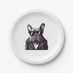 Assiettes En Carton Frenchie L'Homme Du Parti
