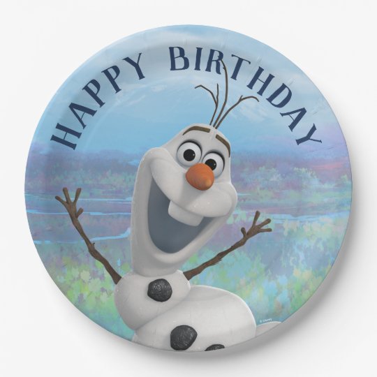 Assiettes En Carton Froid 2 Joyeux Anniversaire D Olaf Zazzle Ca Assiettes En Carton Froid 2 Joyeux Anniversaire D Olaf Zazzle Ca