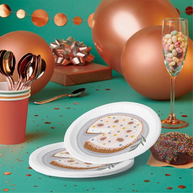 Assiettes En Carton Fromage rond (Créateur téléchargé)