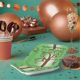 Assiettes En Carton Fruits de l'Esprit toujours en saison