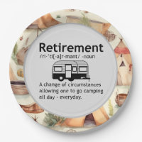 Funny Camping Définition de retraite