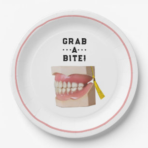 Assiettes En Carton Funny Dentist Dental School
