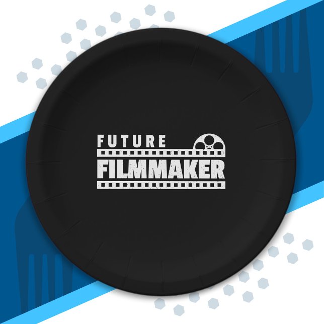 Assiettes En Carton Futur réalisateur de films Indie réalisateur produ (Créateur téléchargé)