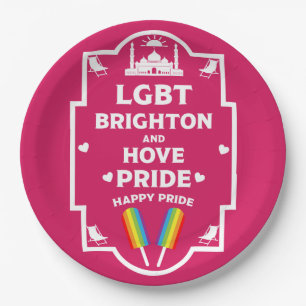 Assiettes En Carton Gay pride Brighton