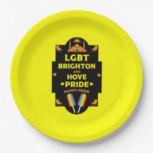 Assiettes En Carton Gay pride Brighton