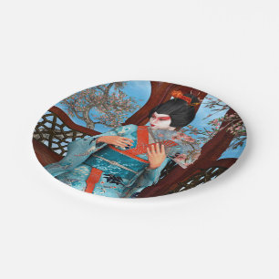 Assiettes En Carton Geisha