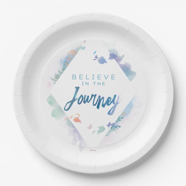 Assiettes En Carton Gelée 2 : Croire Au Voyage (Devant)