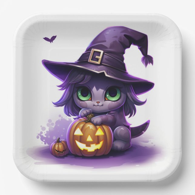 Assiettes en carton Ghoul's Gathering Paper Plate (Front)