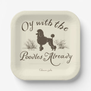 Assiettes En Carton Gilmore Girls   Oy avec les PoodlesDesign