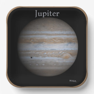 Assiettes En Carton Globe haute résolution de Jupiter