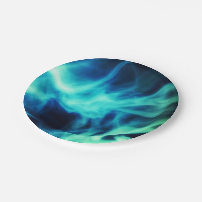 Assiettes En Carton Glow Bomb (Angle)