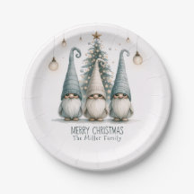 Gnome de Noël personnalisé vacances en famille