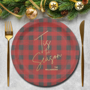 Assiettes En Carton Gold Tis